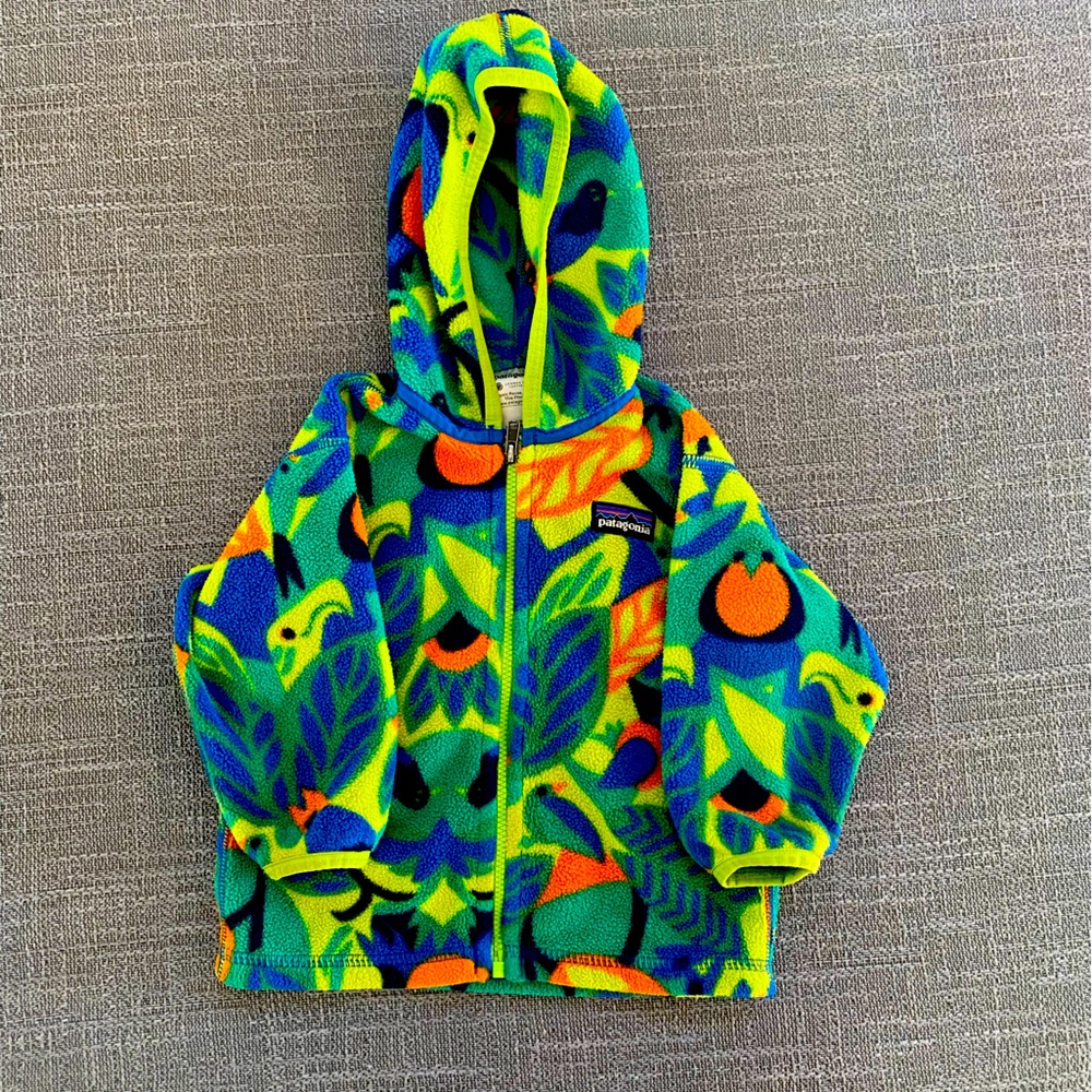 Baby Patagonia Synchilla Fleece Jacket 6M.